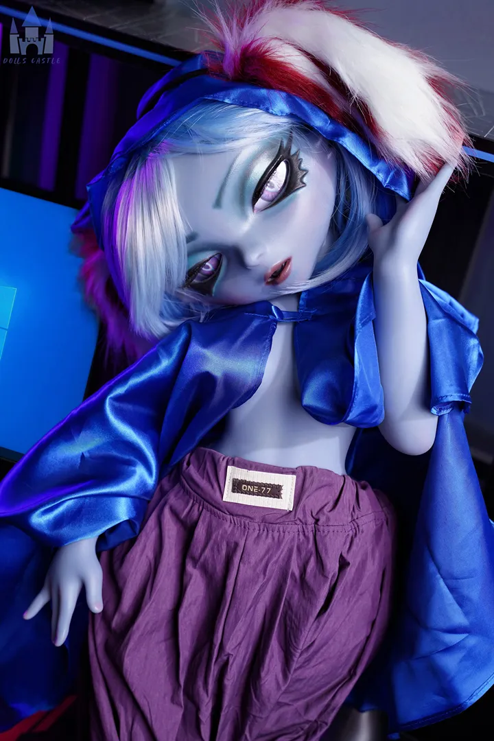 78cm (2ft7) Fantasy Silicone Sex Doll Vexa, Head SZ15